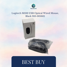 NEW Logitech Black USB Optical Mouse M-U0026 picture