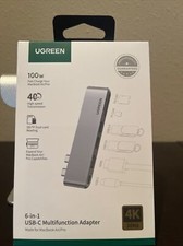 Ugreen 6 in1 Hub Usb-C,4K HDMI 30Hz,100w Fast Charge,Card Reader Macbook Air/Pro picture