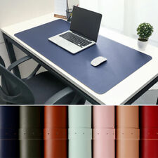 Large PU Leather Computer Desk Mat Keyboard Gaming Mouse Pad Laptop Cushion ^ picture