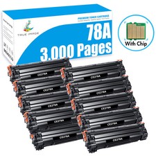 High Yield CE278A Toner For HP 78A LaserJet Pro P1606dn M1536dnf M1536 P1560 LOT picture