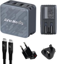 AVerMedia Elite Go Portable Capture Card Charger Dock for Switch Steam Deck picture