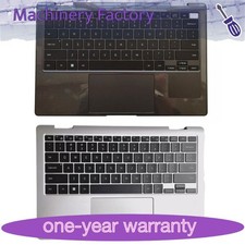 New for Samsung NP730QED Top Cover Palmrest BA98-03169B Keyboard W/ Touchpad picture