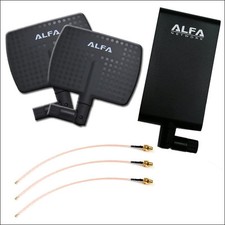 DJI Phantom 3 Quadcopter Drone antenna upgrade kit (2) ALFA APA-M04 +APA-M25 picture