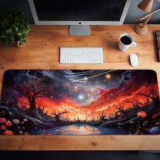 Fantasy Deskmat, Aesthetic mouse pad, Mystic deskmat, Gaming Mousepad picture