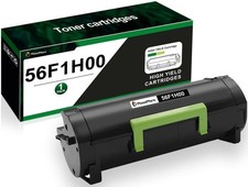 56F1h00 Black Toner Cartridge Lexmark Ms421 Ms521 Ms621 Mx321 Mx521 15K picture