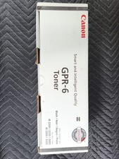 Canon GPR-6 Black Toner for image RUNNER 2200 2200G Genuine New in Box picture