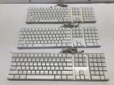 LOT OF 3 -- Apple A1048 Keyboards *TESTED* picture