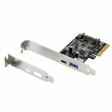Silverstone SST-ECU03 Low Profile 1 x USB3.1 (A), 1 x USB3.1(C), PCI-E Gen2.0 x2 picture