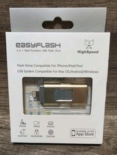 Easyflash 3 in 1 Multi-Funct USB  High Speed Flash Drive iPhone/iPad/iPod New picture