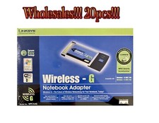 20 LINKSYS WIFI WIRELESS-B PCMCIA ADAPTER 802.11B Network LAPTOP Cardbus Card PC picture