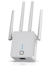 WiFi Extender 2024 Fast WiFi Booster 1200Mbps Dual Band (5GHz/2.4GHz) Repeater picture