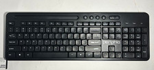 Periphio PER-WKM-G1-ST Wireless Multimedia Keyboard Full Size Black picture