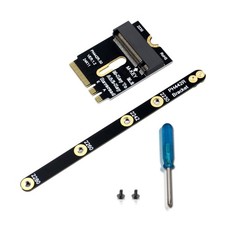 M.2 A+E to M Key Adapter NVMe Integration Extension Adapter with Bracket picture