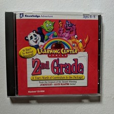 Learning Center Series 2nd Grade Cd Rom knowledge adventure  ages 6-8 picture