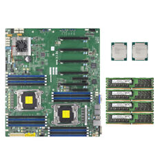 Supermicro X10DRG-Q Motherboard+2XE5-2687wV3 20Core 3.1G-3.5G+4XDDR4 32G 2400MHz picture