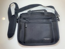 Samsonite Classic Black Business Travel Laptop Bag w/Shoulder Strap 11” picture