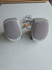 Polk Audio Speakers Compact Mini Desktop Computer PC 3.5mm Wired Pair picture