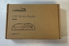 Cradlepoint IBR200 COR Series Wireless Router, Black 
