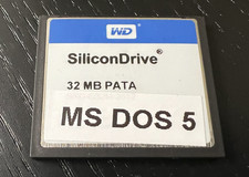 IBM 5150 5160 32 MB CompactFlash Card with MS DOS 5 picture