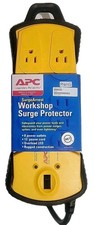 APC 15ft Heavy Duty Surge Arrest Power Tools Surge Protector 8 Power Outlets picture