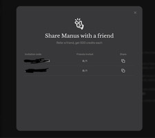 Manus AI Early Access Invitation Code  picture