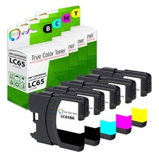 5Pk TCT LC-65 BCMY Compatible for Brother MFC5890CN 5895CW Ink Cartridge picture