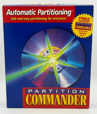 Vtg Vcom Partition Commander Ver. 1.03 PC DOS Win 95/98 w/System Commander PE picture