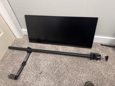 Samsung SJ55W 34 inch VA LCD UltraWide Monitor With Monitor Arm picture