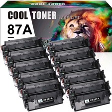CF287A 87A Toner Cartridge Fits for HP LaserJet Pro M501dn M501n Lot picture