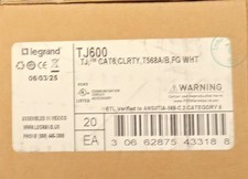 Legrand TJ600-88 Cat6 Clarity T568A/B 20-Pack picture