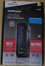 ARRIS Surfboard SBG6580-2 300 Mbps 4 Port Cable Modem and Wi-Fi Router picture