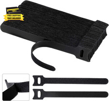 100 PCS 6 Inch Reusable Fastening Cable Ties Cords Management Cable Organizer Co picture