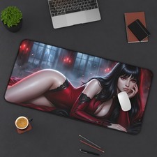 Vampirella XXL Gaming Desk Mat Gothic Mouse Pad Gamer Setup picture