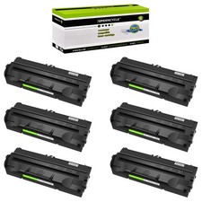 GREENCYCLE 6PK Toner Fit for Samsung  ML-1020M ML-1200 ML-1220M ML-4500D3 SF-550 picture