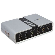 StarTech ICUSBAUDIO7D 7.1 USB Audio Adapter External Sound Card with SPDIF picture