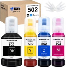 Compatible 502 T502 Refill Ink Bottles Replacement for EcoTank X002BI0FQ9 picture