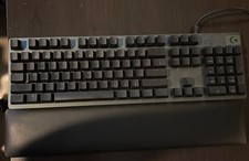 Logitech G513 Carbon (GX Brown) Mechanical Wired Gaming Keyboard with Palm-rest picture