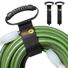 Easy-Carry Straps - 28” (2-Pack) – Heavy-Duty Hook and Loop Extension Cord Ca... picture