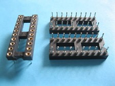 48 x IC Socket Adapter Round 20 Pin headers & (IC)Sockets Pitch 2.54mm X=7.62mm picture