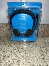 Logitech H390 Computer Headset, Over the head, Black, New, Original Package picture