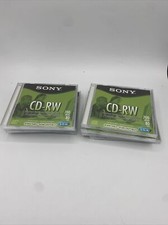 Sony CD-RW 700MB 80 min Lot Of 8 New picture