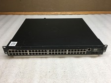 Dell C1048P 48-Port Gigabit Ethernet Network RJ45 and SFP+ Switch w/ Rack Ears picture