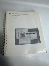 1988 Apple Macintosh System Software Users Guide Version 6.0 picture