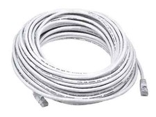 25 FT RJ45 Cat5e or cat 6 Ethernet LAN Network Cable  Internet Router White picture