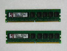 Kingston 2GB (2x1GB) 2Rx8 PC2-5300E DDR2-667 ECC 240p Desktop Memory KD6502-ELG picture