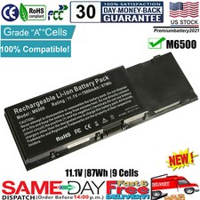 NEW 8M039 Battery For Dell Precision M6400 M6500 Laptop F678F KR854 90WH p picture