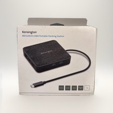 Universal Docking Station Kensington MD120U4 Portable 4 Dock station Usb-c picture