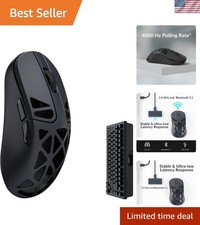 M3 Mini 4K Wireless Bluetooth 5.1/2.4 GHz/Wired Optical Mouse, Ultra-Lightwei... picture