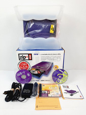Iomega Zip CD 650 CD-RW External Disc Drive, Complete in Box, Tested Working picture