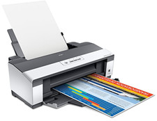 Epson Workforce 1100 Inkjet Printer Large 13 x 19 Wide Format - Selling As-Is picture